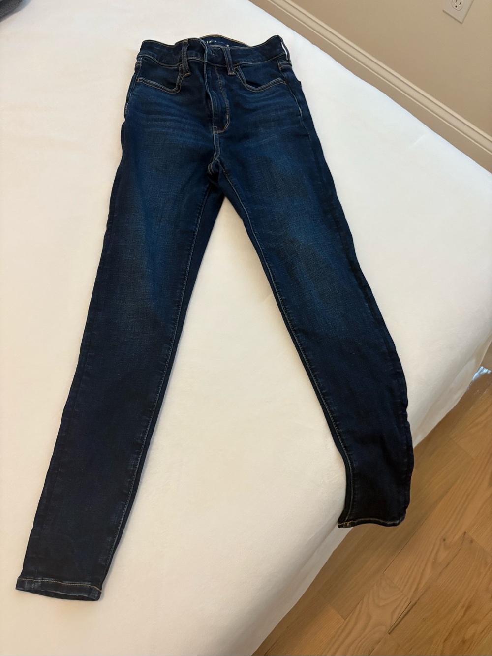American Eagle Outfitters Dark Indigo Skinny Jeans